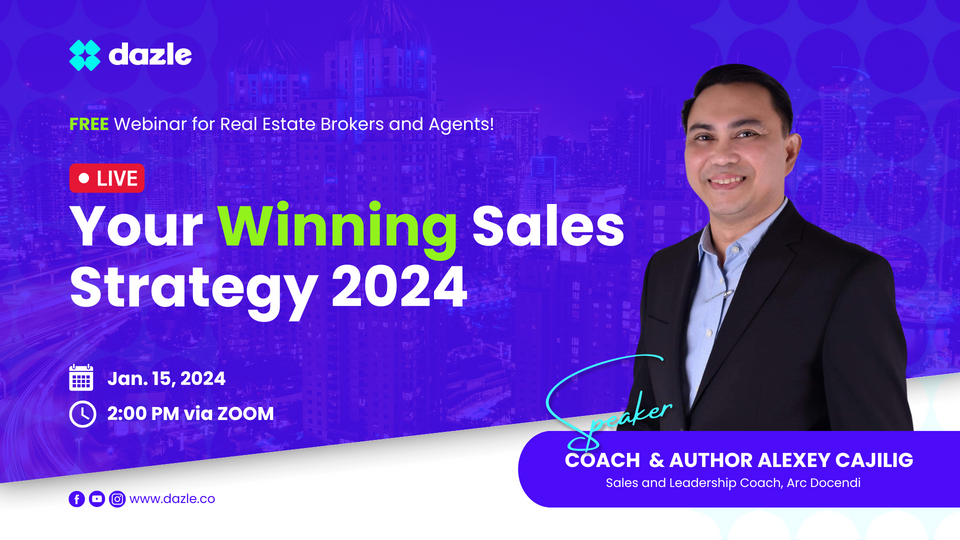 Unleash Your Sales Potential: Insights from "Your Winning Sales Strategy" Webinar with Coach Alexey Cajilig